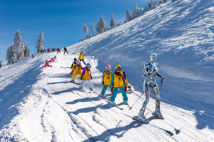 Skiing Robot Ischgl ©Viewture Visualisierungen